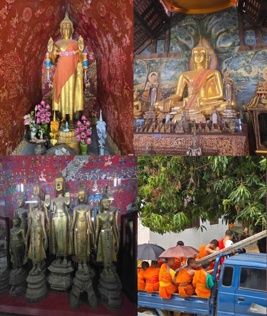 Buddhist Temple in Luang Prabang