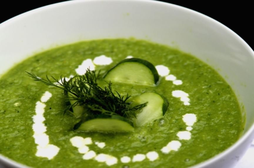 Green Blended Soups (and Salads) ROCK!